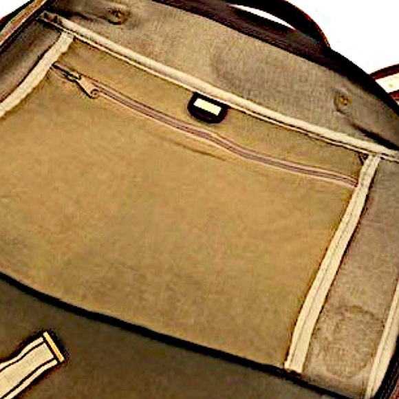 Authentic Vintage Gucci Rare Micro GG Web Luggage with Web Strap - Picture 12 of 15